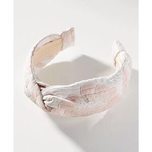 Autumn Adeigbo Women’s White and Pink Floral Headband SOLD OUT ONLINE...!!!